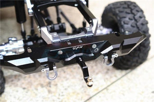 Gpm TRX4330RA-BK Aluminum Rear Bumper w/D-Rings Black Traxxas TRX4