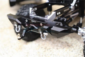 Gpm TRX4330RA-BK Aluminum Rear Bumper w/D-Rings Black Traxxas TRX4