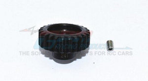 Gpm TXMS024TS-BK Harden Steel 45 Motor Gear 24T Black Traxxas Maxx