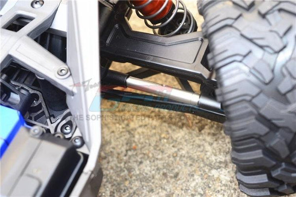 GPM Tie Rod /25T Servo Horn & Steel Adjustable CVD Drive Shaft Blue TRA Maxx