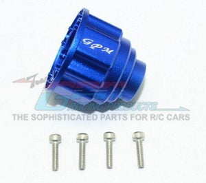 GPM Aluminum Differential Case (5Pieces) Traxxas Unlimited Desert Racer Blue
