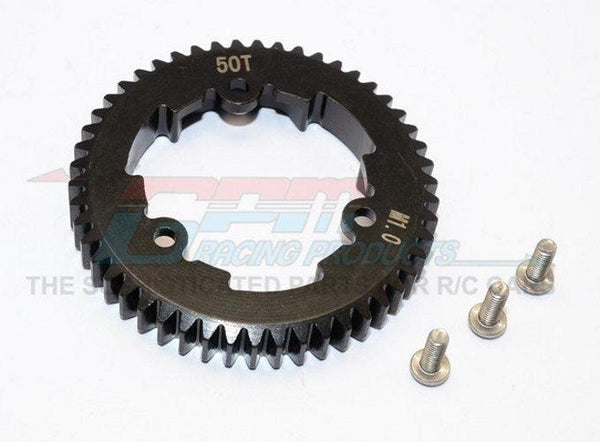 Gpm XO050TS-BK Steel Spur Gear 50T (M1.0) (1Pieces) Traxxas XO-1 Maxx