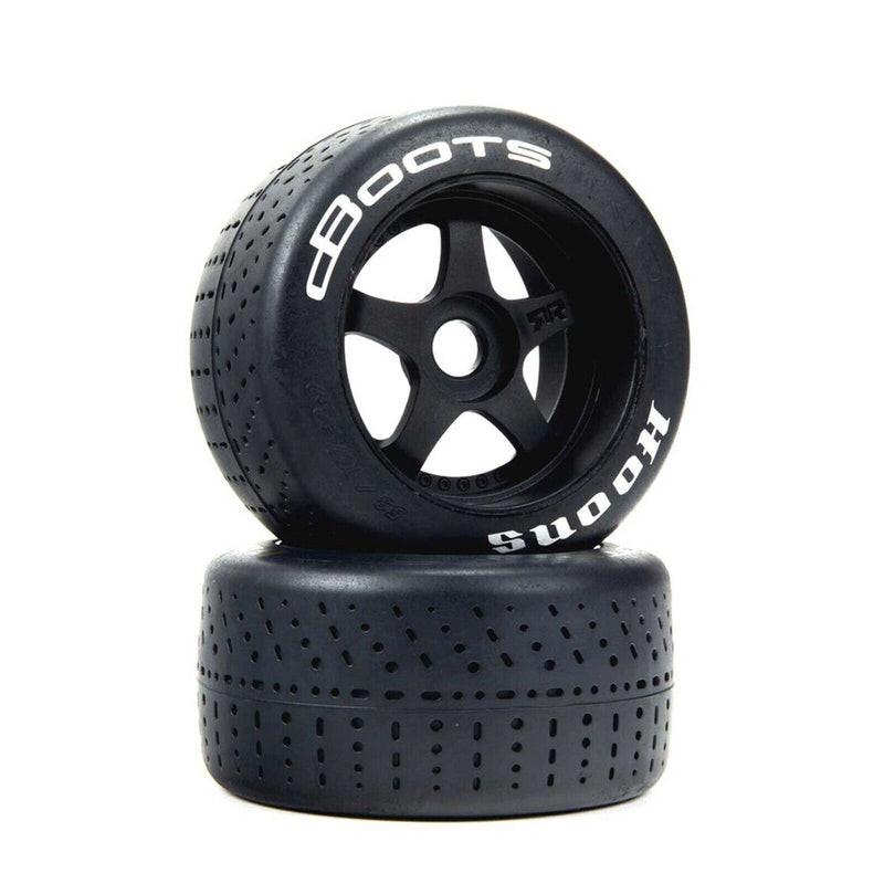 PowerHobby Arrma ARA550103 dBoots Hoons 53/100 2.9 Tire Set Silver 5-Spoke (2)