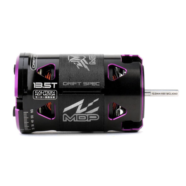 Maclan Racing Drift Performance MDP 13.5T Motor, Black/Purple