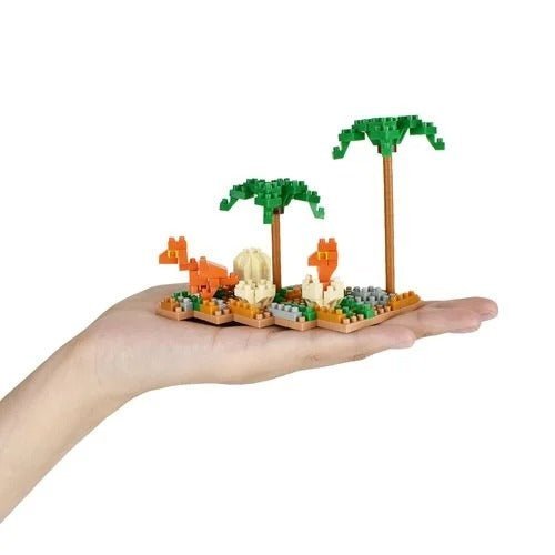 ToyShnip Hatching Tyrannosaurus Rex Dinosaur Nanoblock Constructible Figure