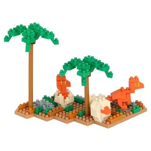 ToyShnip Hatching Tyrannosaurus Rex Dinosaur Nanoblock Constructible Figure