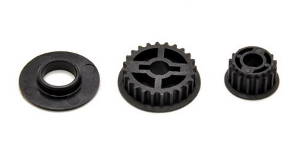 Hobao 22309 Pulley 16T & 24 Set Hpi Hyer Epx 1/10 Semi Truck