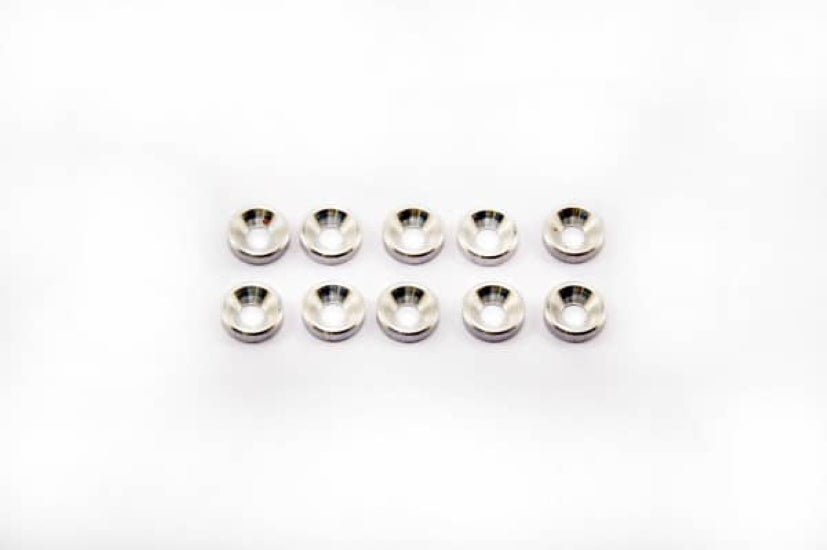 Hobao 36811 CNC Aluminum SERVO WASHERS-3mm 10PCS 1/7 Extreme VT2
