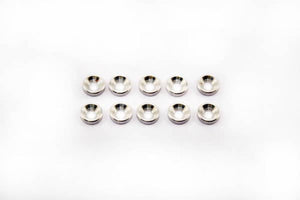 Hobao 36811 CNC Aluminum SERVO WASHERS-3mm 10PCS 1/7 Extreme VT2