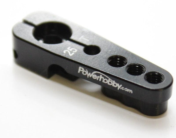 PowerHobby Wraith SCX10 AX10 XR10 Score Bomber Aluminum Servo Horn 25T Black