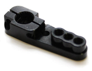 PowerHobby Wraith SCX10 AX10 XR10 Score Bomber Aluminum Servo Horn 25T Black