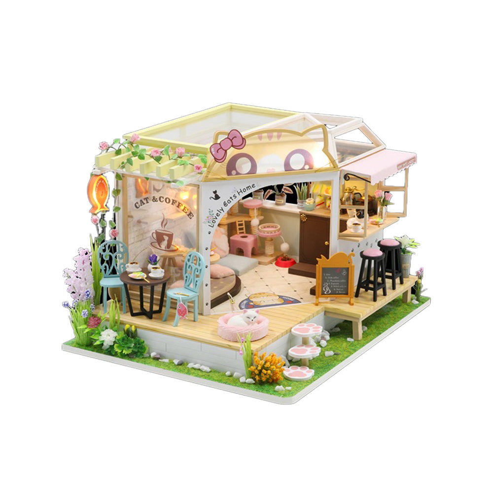 Hongda Cat Cafe Garden with dust cover