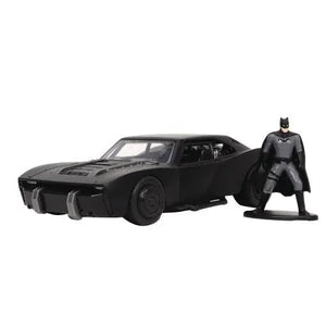 ToyShnip Hollywood Rides 2022 Batmobile W/Batman Figure 1/32 Vehicle — Action Figure