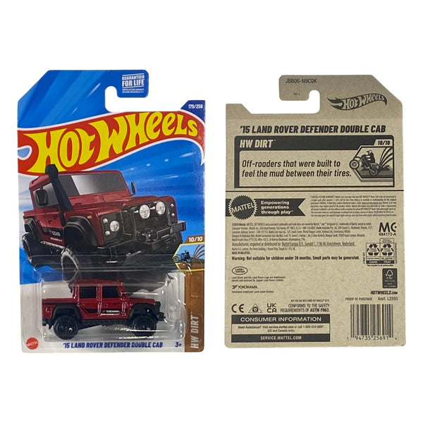 Hot Wheels '15 Land Rover Defender Double Cab - HW Dirt 10/10