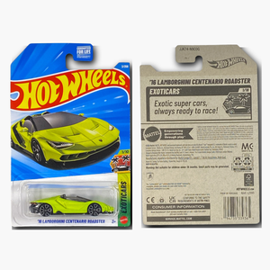 Hot Wheels '16 Lamborghini Centenario Roadster | Exoticars Series 1/10