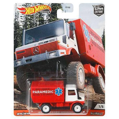 ToyShnip Hot Wheels Car Culture All Terrain - 1/5 '88 Mercedes Unimog U1300 — Toys & Games