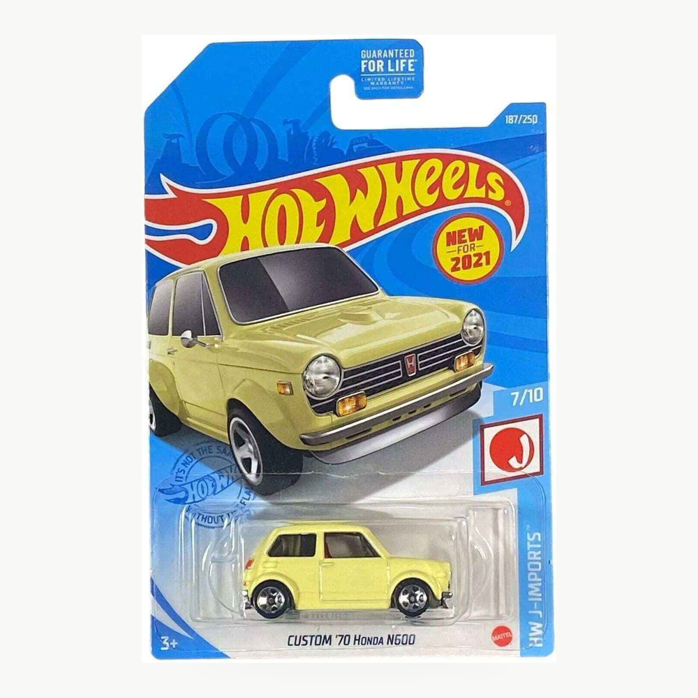 Hot Wheels Custom '70 Honda N600 | J-Imports Series 7/10