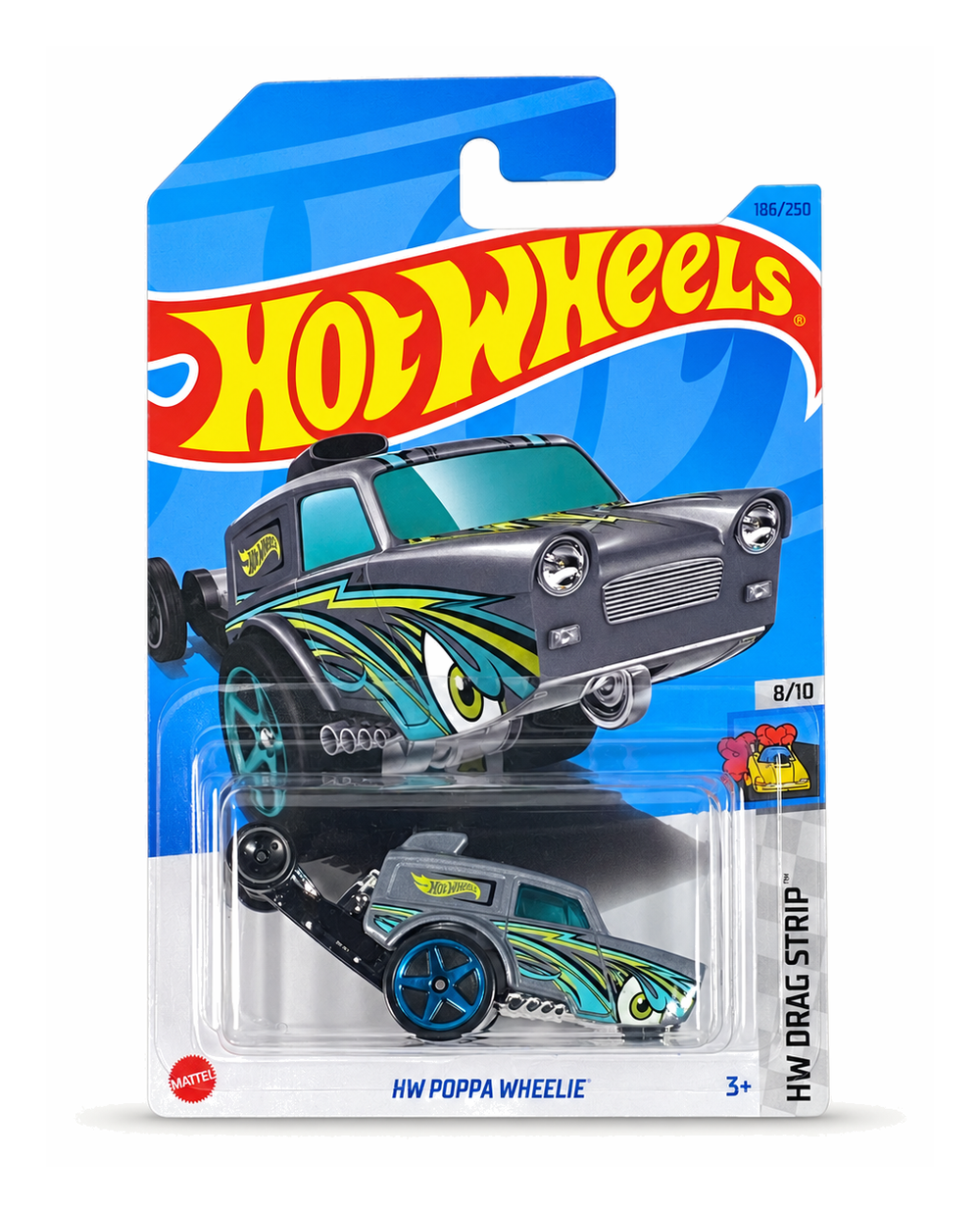 Hot Wheels Poppa Wheelie | Drag Strip Series 8/10
