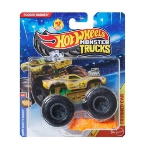 ToyShnip Hot Wheels Monster Trucks 1:64 Scale Vehicle 2026 - Select Vehicle(s) (5393) — Action Figure