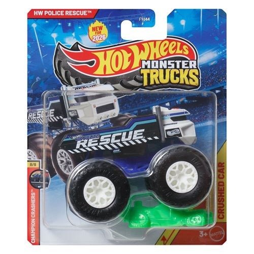ToyShnip Hot Wheels Monster Trucks 1:64 Scale Vehicle 2026 - Select Vehicle(s) (5393) — Action Figure