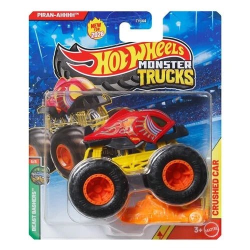 ToyShnip Hot Wheels Monster Trucks 1:64 Scale Vehicle 2026 - Select Vehicle(s) (5393) — Action Figure