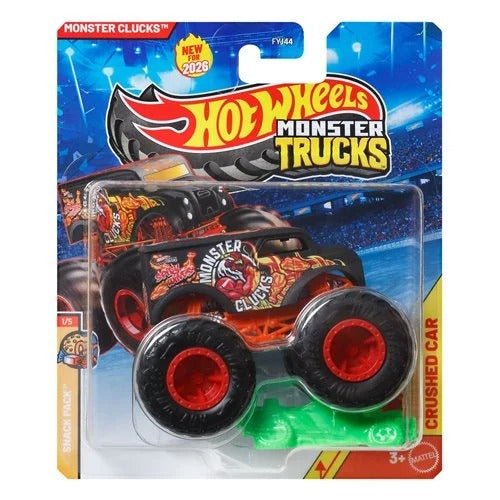 ToyShnip Hot Wheels Monster Trucks 1:64 Scale Vehicle 2026 - Select Vehicle(s) (5393) — Action Figure