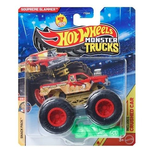 ToyShnip Hot Wheels Monster Trucks 1:64 Scale Vehicle 2026 - Select Vehicle(s) (5393) — Action Figure