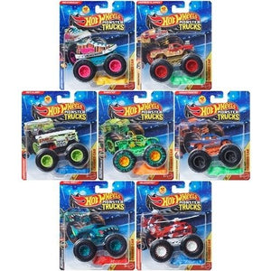 ToyShnip Hot Wheels Monster Trucks 1:64 Scale Vehicle 2026 - Select Vehicle(s) (5393) — Action Figure