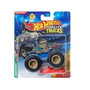 ToyShnip Hot Wheels Monster Trucks 1:64 Scale Vehicle 2026 - Select Vehicle(s) (5393) — Action Figure