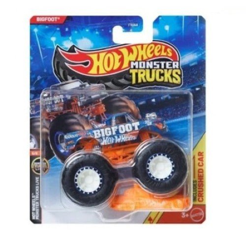 ToyShnip Hot Wheels Monster Trucks 1:64 Scale Vehicle 2026 - Select Vehicle(s) (5393) — Action Figure