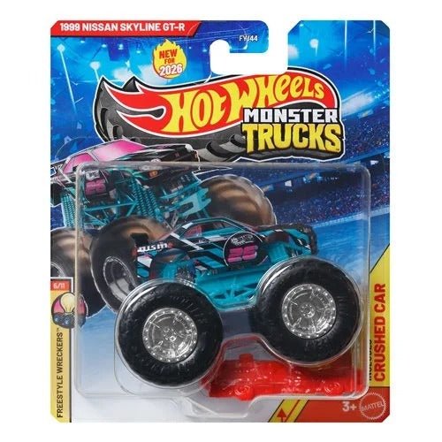 ToyShnip Hot Wheels Monster Trucks 1:64 Scale Vehicle 2026 - Select Vehicle(s) (5393) — Action Figure