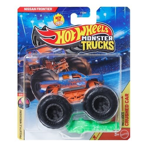 ToyShnip Hot Wheels Monster Trucks 1:64 Scale Vehicle 2026 - Select Vehicle(s) (5393) — Action Figure