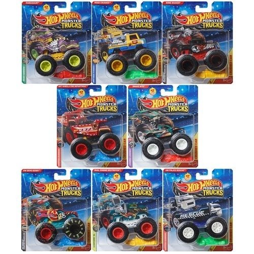 ToyShnip Hot Wheels Monster Trucks 1:64 Scale Vehicle 2026 - Select Vehicle(s) (5393) — Action Figure