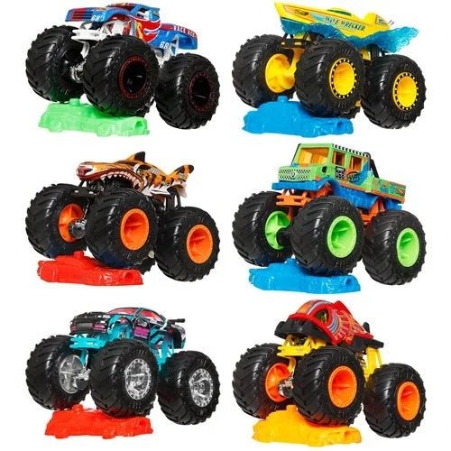 ToyShnip Hot Wheels Monster Trucks 1:64 Scale Vehicle 2026 - Select Vehicle(s) (5393) — Action Figure