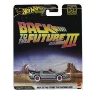 Hot Wheels Pop Culture 2026 - Select Vehicle(s) featuring a detailed diecast model of the iconic Back to the Future III time machine, packaged with vibrant themed backdrop, perfect for collectors and enthusiasts. Veteran-owned business supporting STEM learning and community builders. Built for Builders. Driven by Discovery. STEM • RC • Drones • Makers • Adventure.