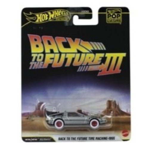 Hot Wheels Pop Culture 2026 - Select Vehicle(s) featuring a detailed diecast model of the iconic Back to the Future III time machine, packaged with vibrant themed backdrop, perfect for collectors and enthusiasts. Veteran-owned business supporting STEM learning and community builders. Built for Builders. Driven by Discovery. STEM • RC • Drones • Makers • Adventure.