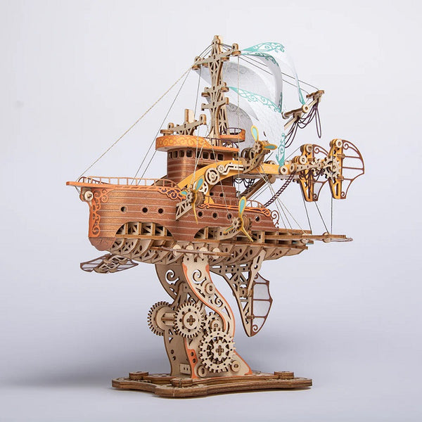 HowCat Around the World - MFantasy Steampunk Airship