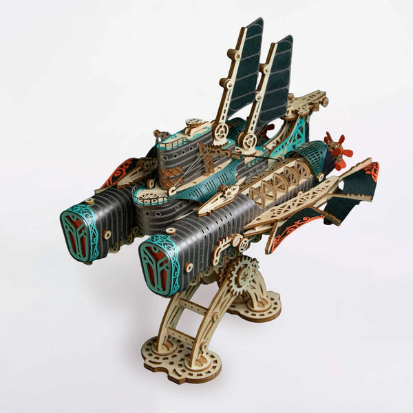 HowCat 20,000 Leagues - MFantasy Airship - Grey