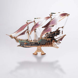 HowCat Future Sailing Ship - Purple