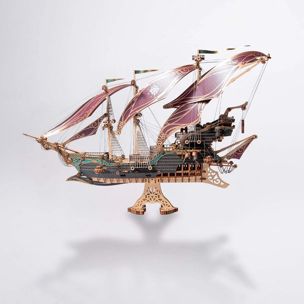 HowCat Future Sailing Ship - Purple