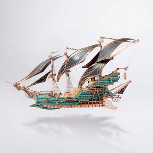 HowCat Future Sailing Ship - Green