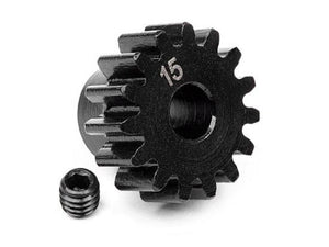 HPI 100914 Pinion Gear 15 Tooth 1M/5mm Shaft Super Savage Vorza Apache