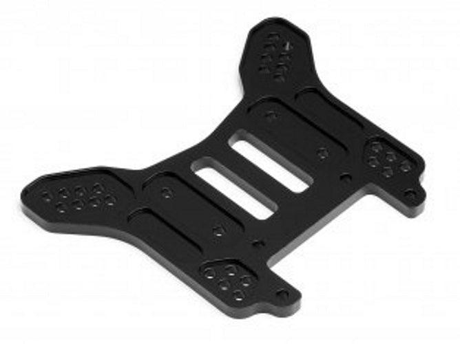 HPI 101793 Rear Shock Tower 4mm 7075 Black Trophy Buggy 3.5 Trophy Buggy Flux