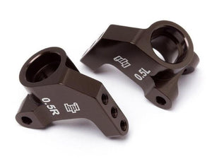 PowerHobby HPI Racing 104898 Aluminum Rear Hub Carrier Set (0.5 Degree/Brown)