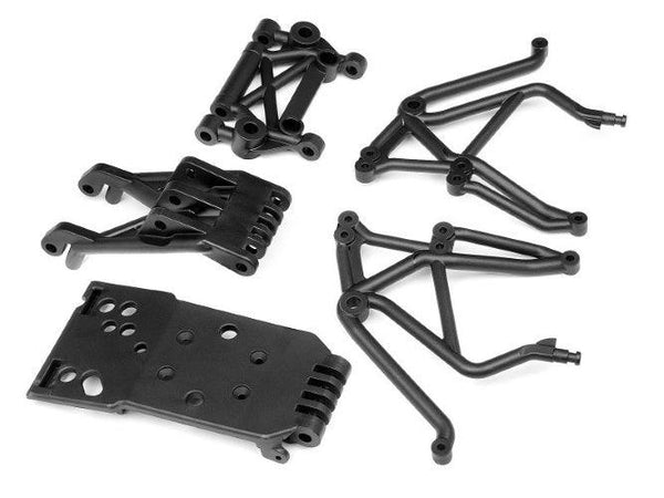 HPI Racing 106288 Rear Skid Plate Set Super 5SC Flux