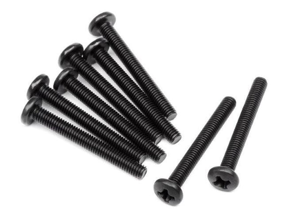 Hpi Racing 110211 Binder Head Screw M3X25MM (8pieces) Savage XL Flux