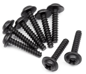Hpi Racing 111298 TP Flanged Screw M3X15mm (8pieces) Savage XL