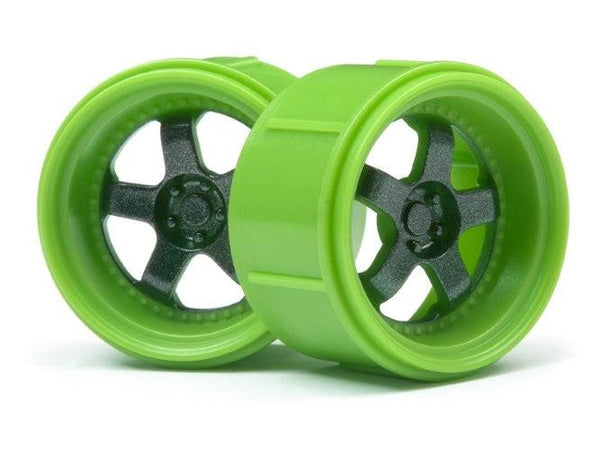HPI Racing 112817 Work Meister S1 Wheel Green (4Pieces) Micro RS4
