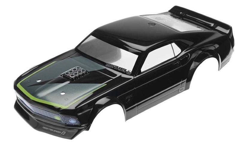 HPI Racing 113081 1969 Ford Mustang Body RTR-X Painted 140mm MICRO RS4