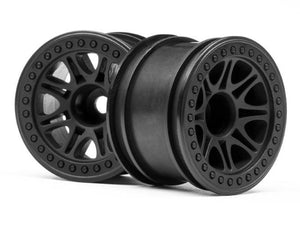 HPI Racing 113337 Split 8 Truck Wheel (2) Firestorm Crawler King Wheely King